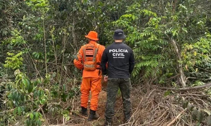 Polícia Civil encontra corpo em zona rural.
