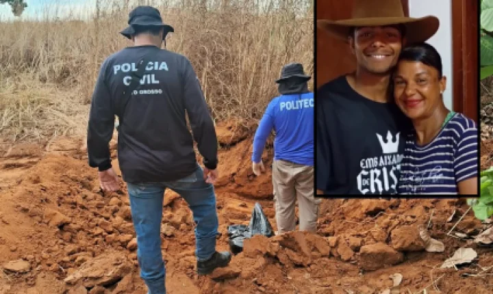 Polícia encontra corpos que podem ser de casal desaparecido há mais de 1 ano.
