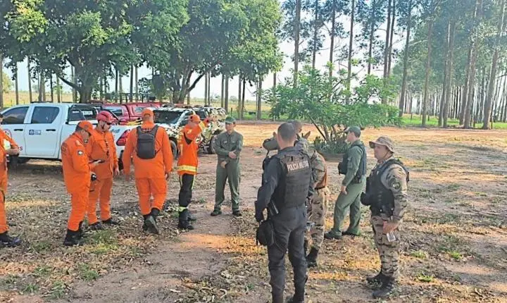 Polícia Militar localiza três pessoas desaparecidas no município de Tangará da Serra.