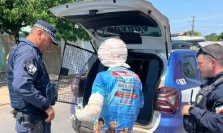 Sob medida protetiva, pai é preso ao tentar invadir escola para ver o filho.