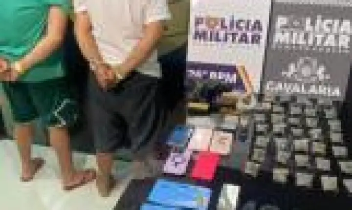 Suspeito é preso após esconder arma no colo de criança.