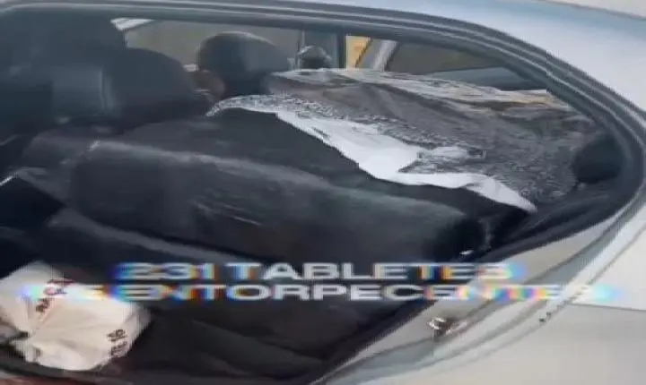 VEJA VIDEO: Polícia Militar apreende 231 tabletes de drogas e prende dois suspeitos em Pontes e Lacerda.