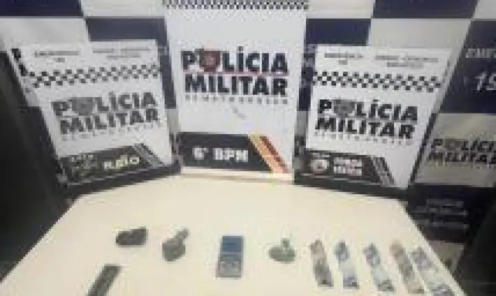 Vítima vai comprar droga, leva 'salve', foge e aciona a polícia.